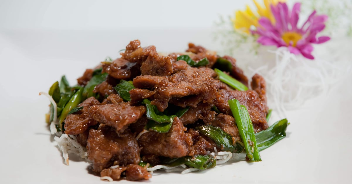 Mongolian Beef Chinese Chi Tung Restaurant
