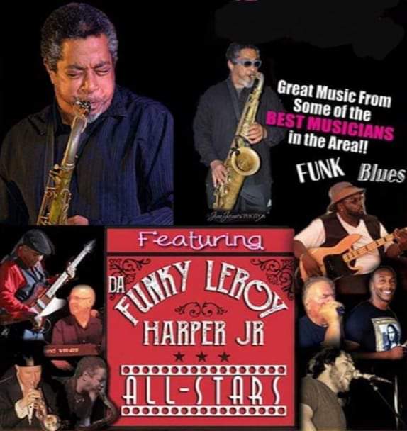 Funky Leroy Harper And The Allstars Captain Archie S Bar Grill In