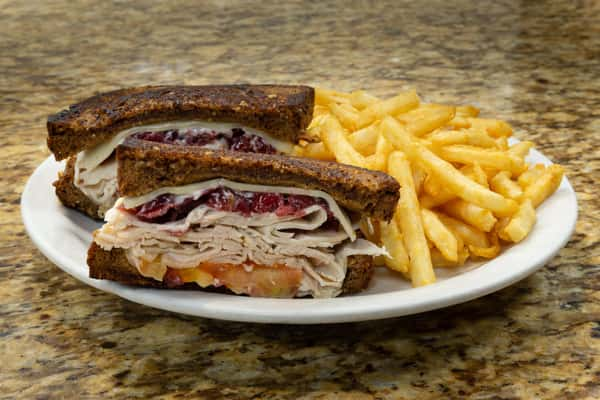 State Street Turkey Sandwich Lunch Menu Carolyn S Cafe Restaurant