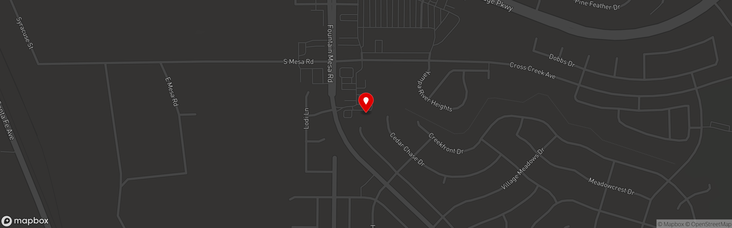 Street map pinning Rookies Taphouse and Eatery in Rookies Taphouse and Eatery