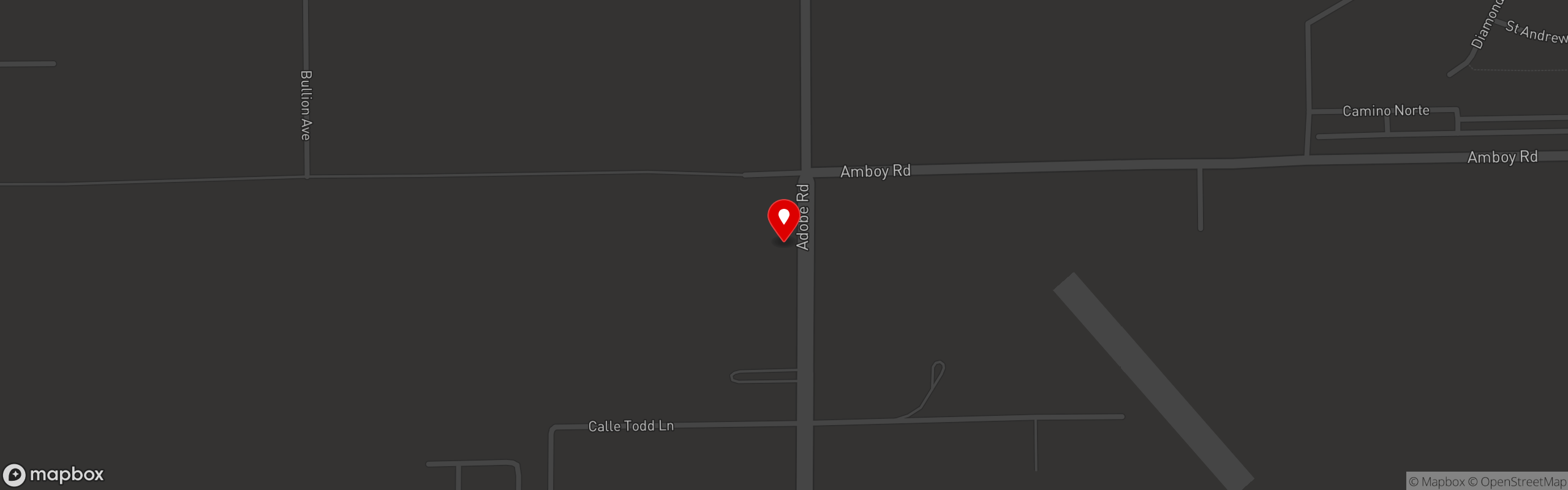 Street map pinning Fans Sports Bar and Grill in Fans Sports Bar and Grill