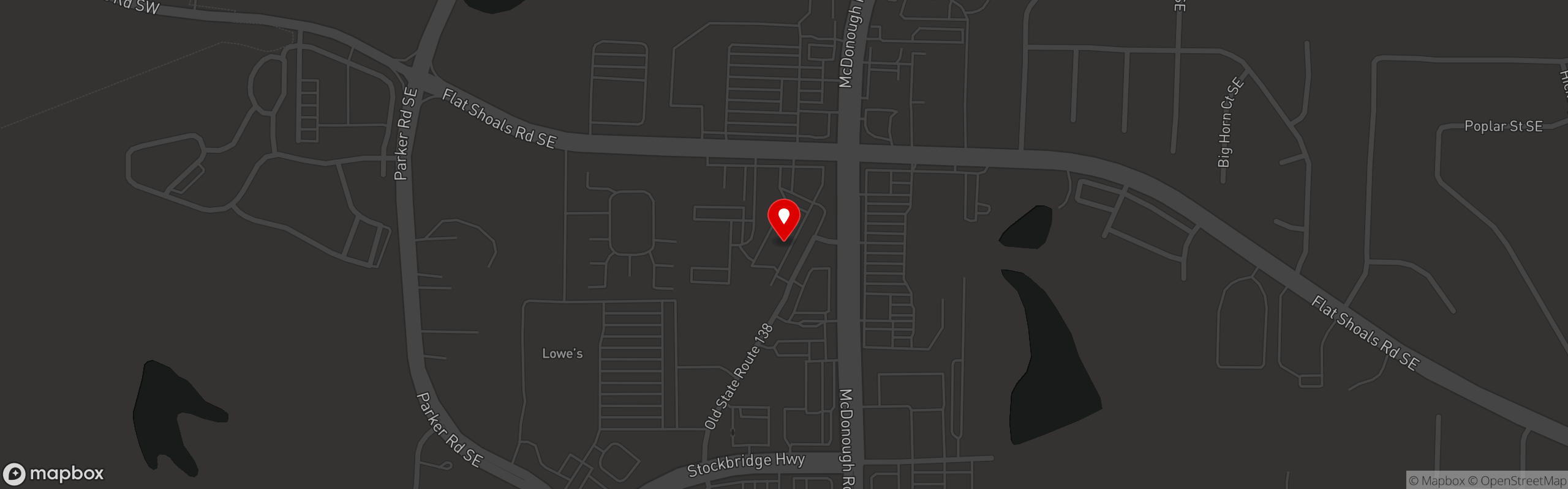 Street map pinning AzureSmoke in AzureSmoke
