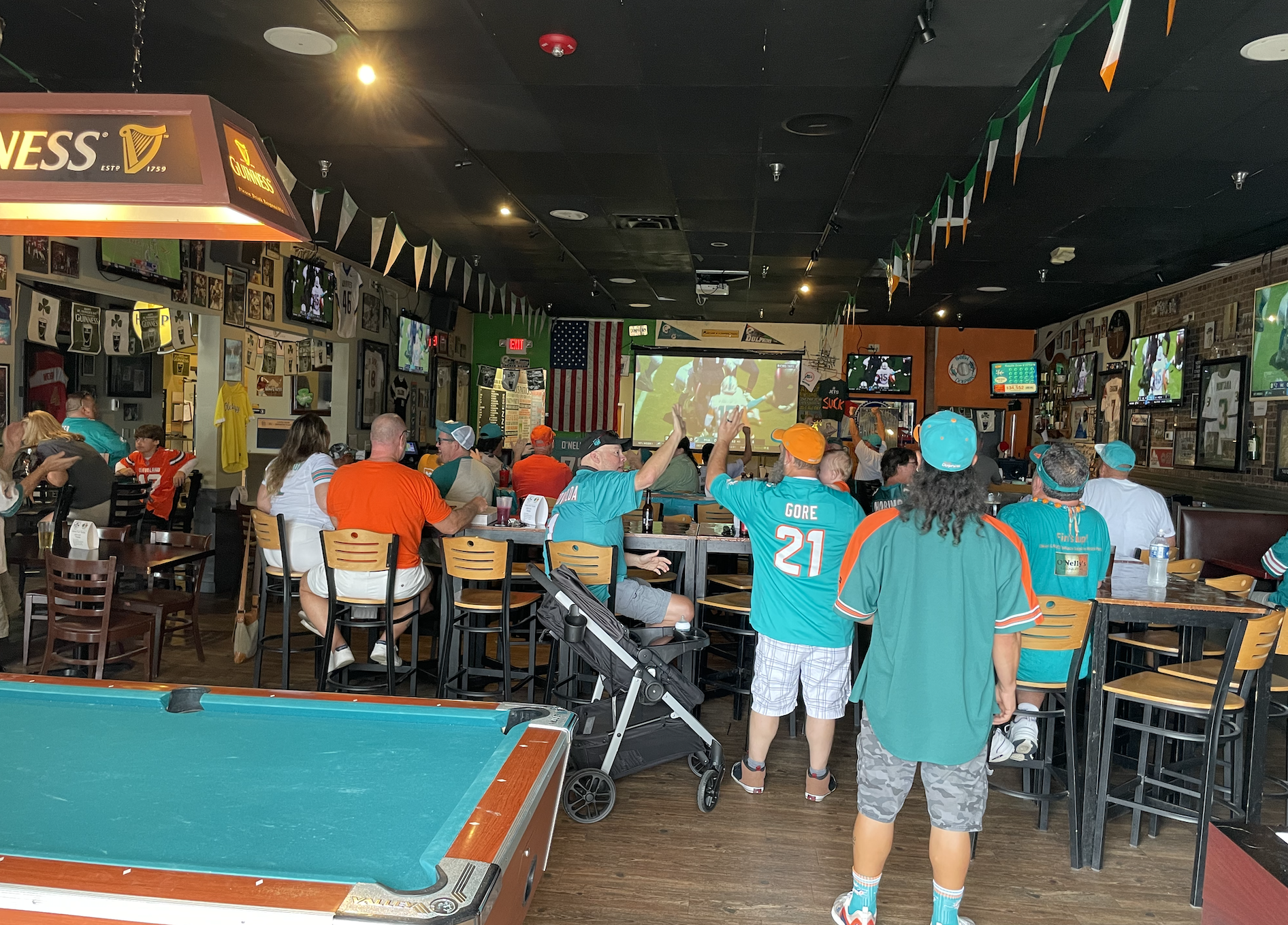 Watch Party Miami Dolphins at O'Nelly's Sports Pub and Grill Columbus, Ohio