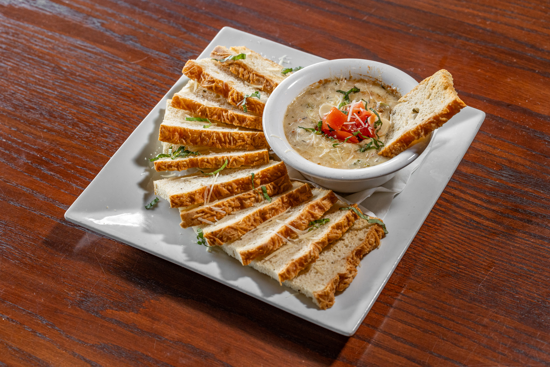 Vegetarian Mezze Trio - Biscottis - Serving small plates