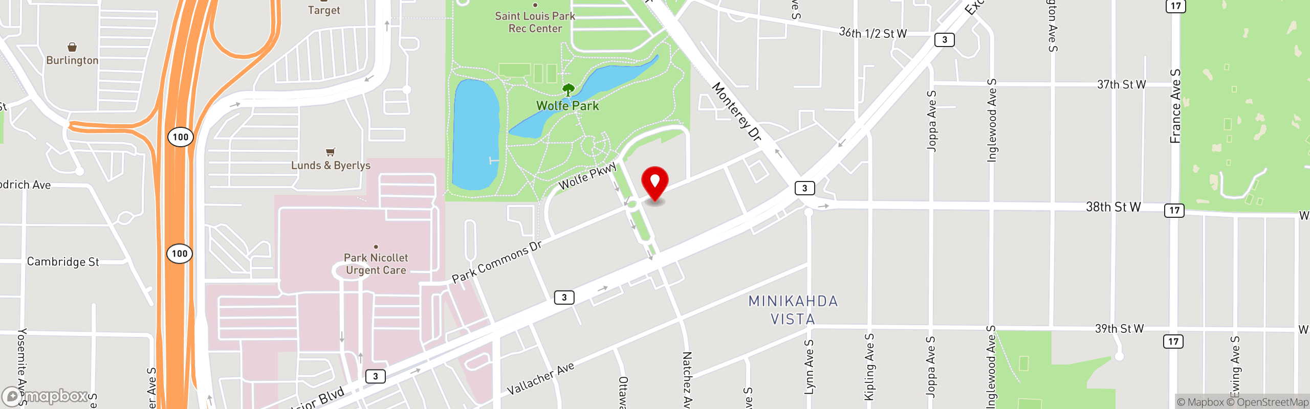 Street map pinning La Tavolata Italian Kitchen in La Tavolata Italian Kitchen