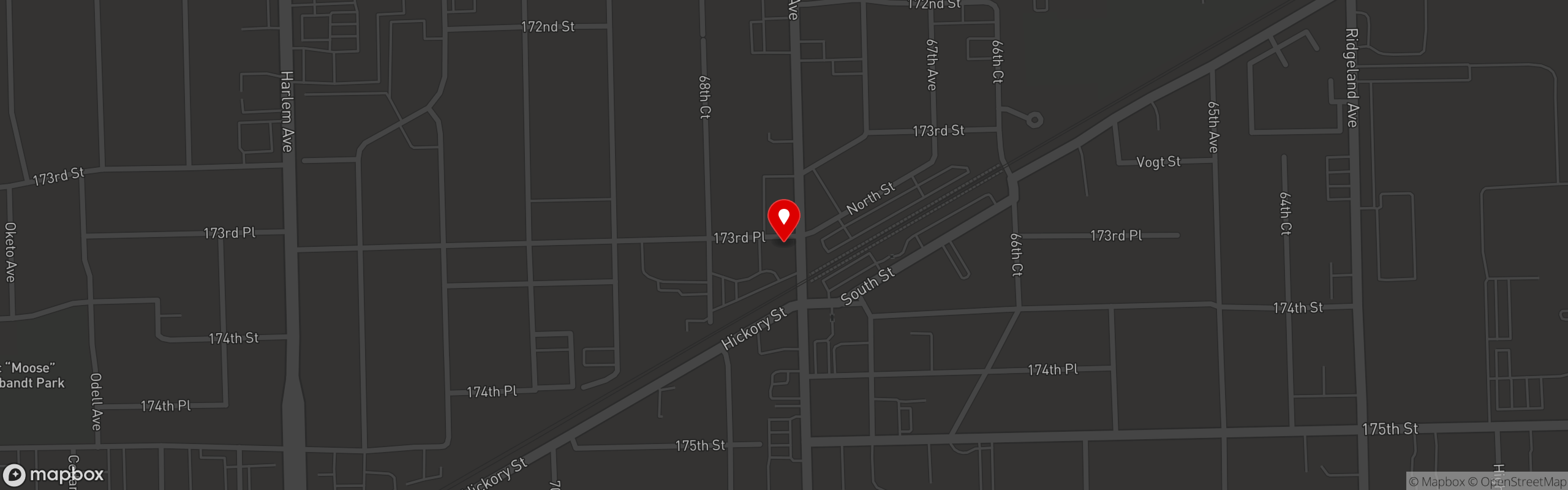 Street map pinning The Primal Cut in Primal Cut Steakhouse