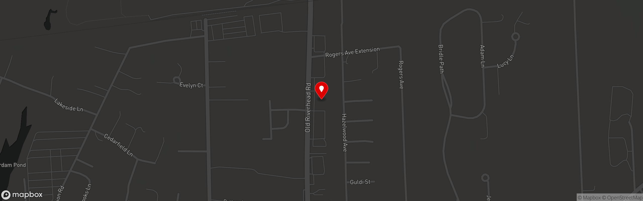 Street map pinning Tonino's Pizza & Trattoria in Tonino's Pizza & Trattoria