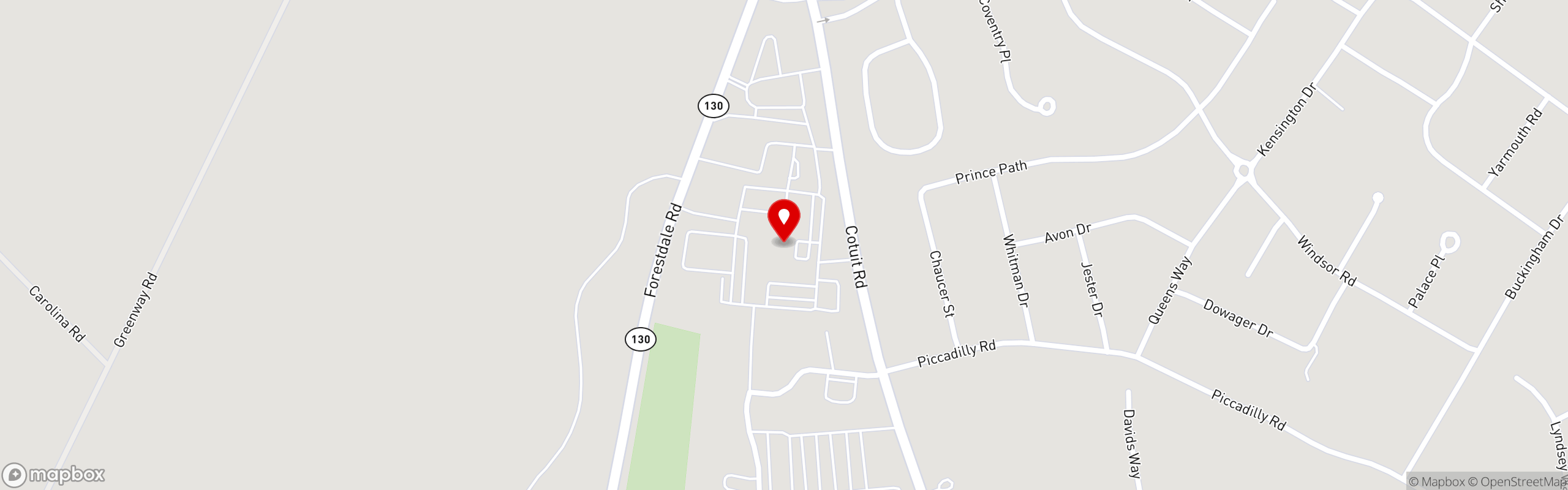 Street map pinning Nana's Caffe Italiano in Nana's Caffe Italiano