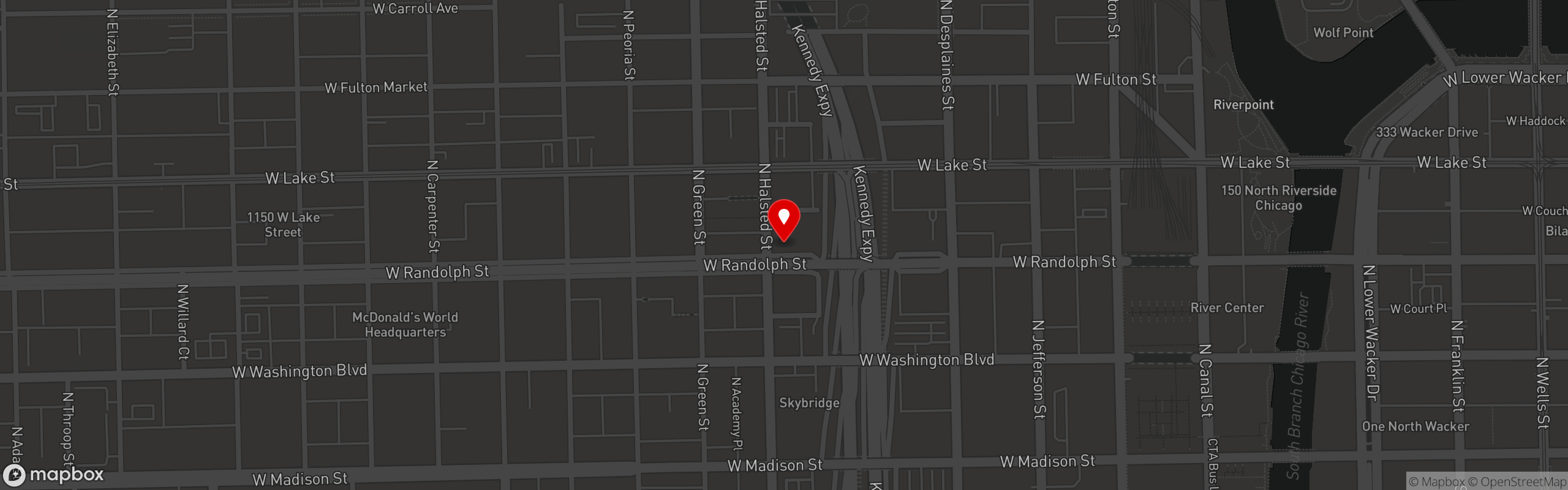 Street map pinning ROOP Chicago - Innovative Indian Restaurant & Cocktail Bar in ROOH Chicago Progressive Indian Restaurant & Cocktail Bar