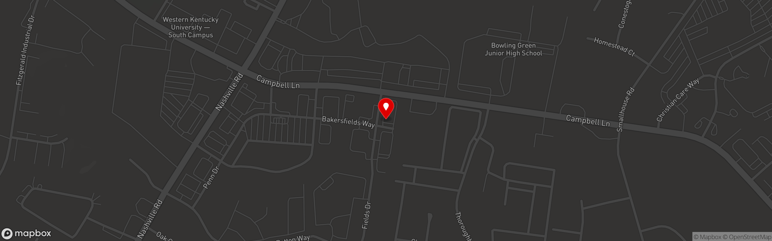 Street map pinning Simply Ramen BG in Simply Ramen BG