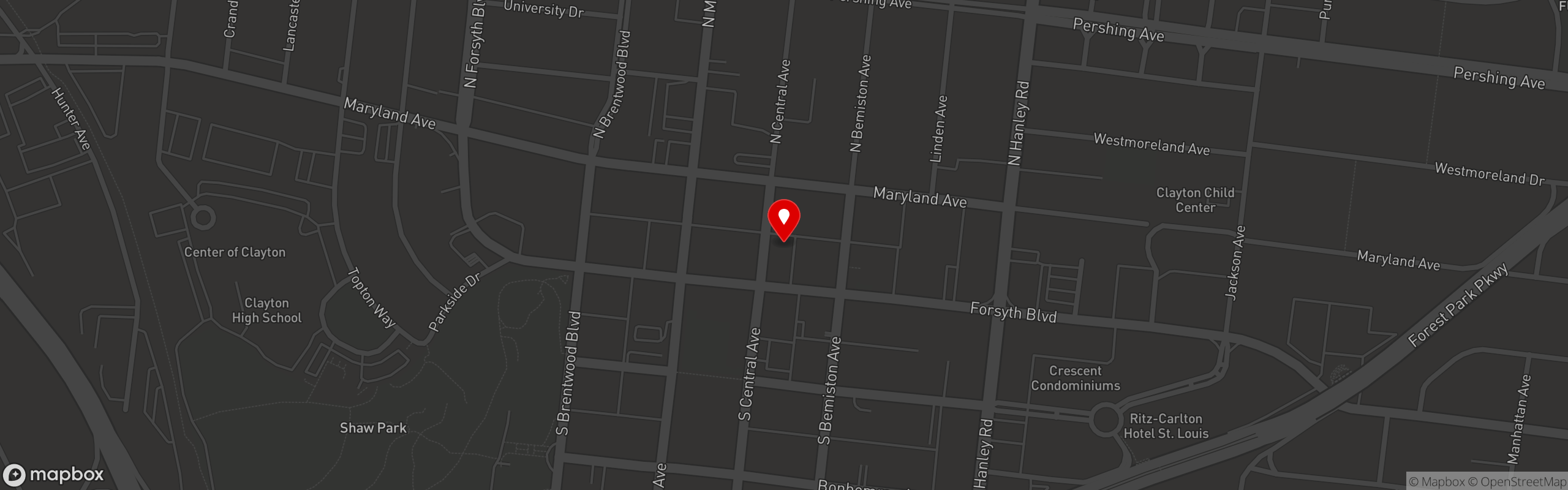 Street map pinning Tora Asian House in Tora Asian House
