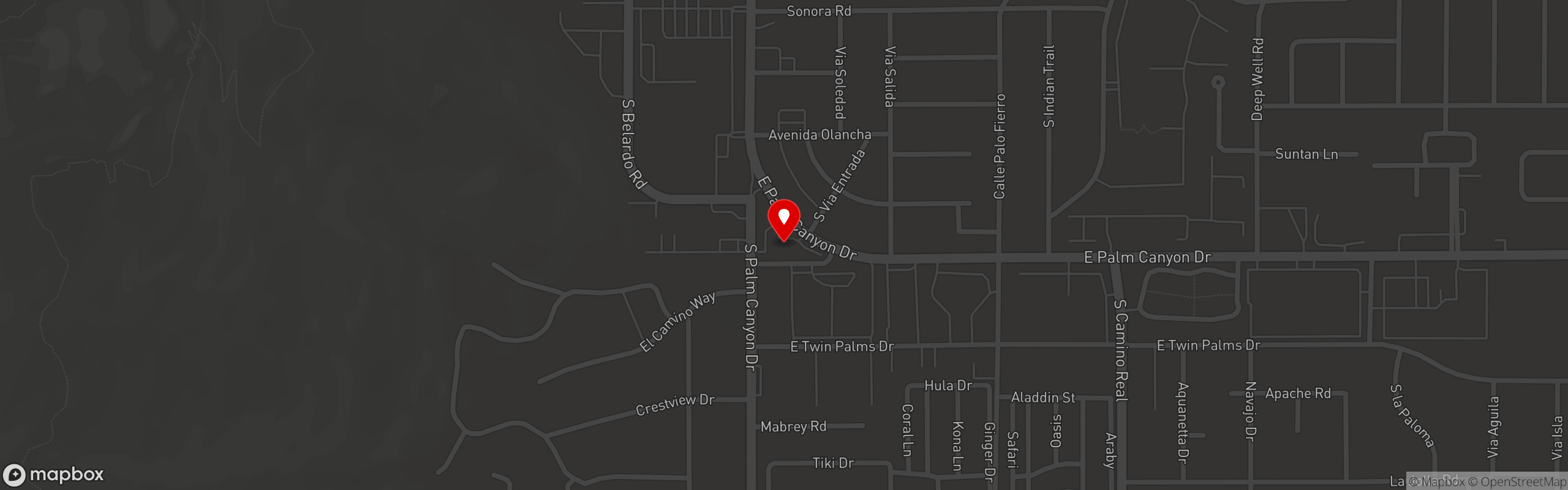 Street map pinning Mr. Lyons Steakhouse in Mr. Lyons Steakhouse