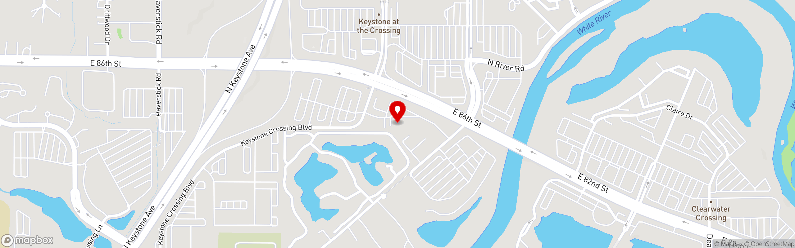 Street map pinning Noor Cafe in Noor Cafe