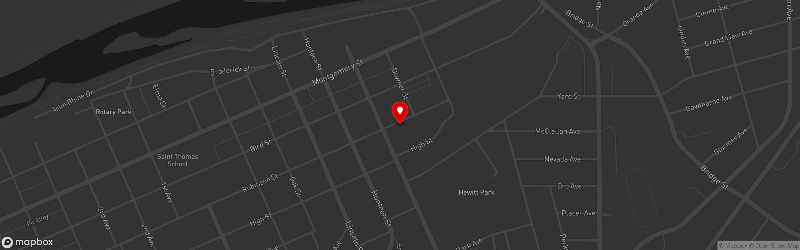 Street map pinning Tong Fong Low in Tong Fong Low