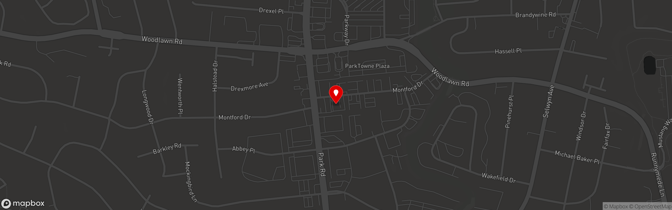 Street map pinning Angry Ales in Angry Ales