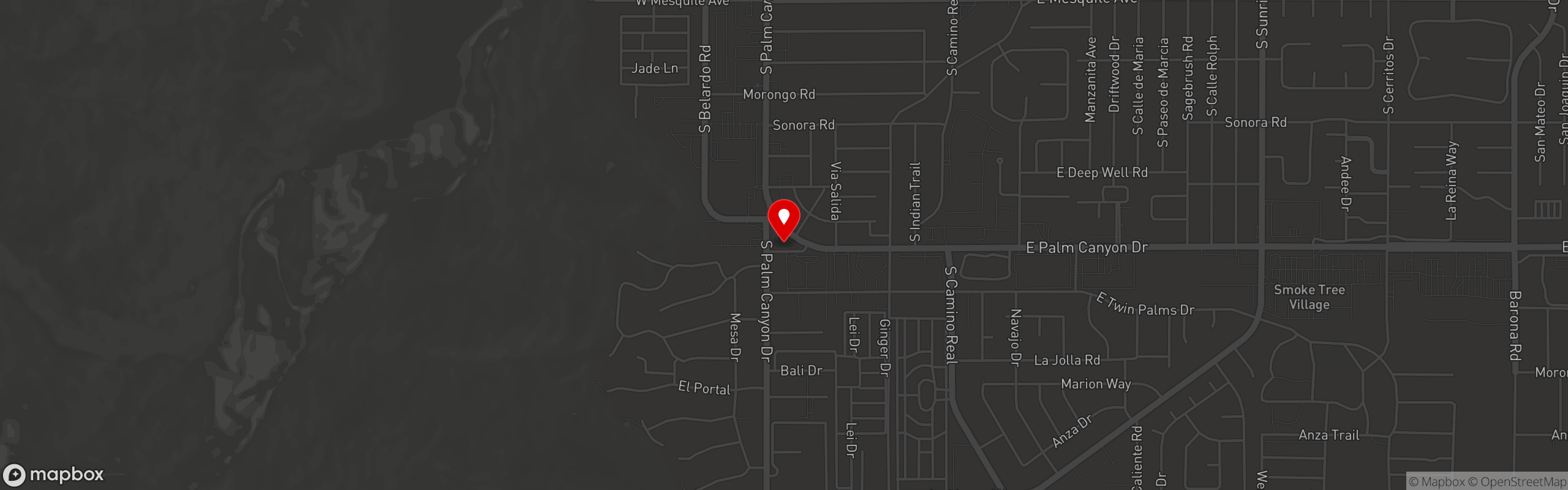Street map pinning Seymour's in Seymour's