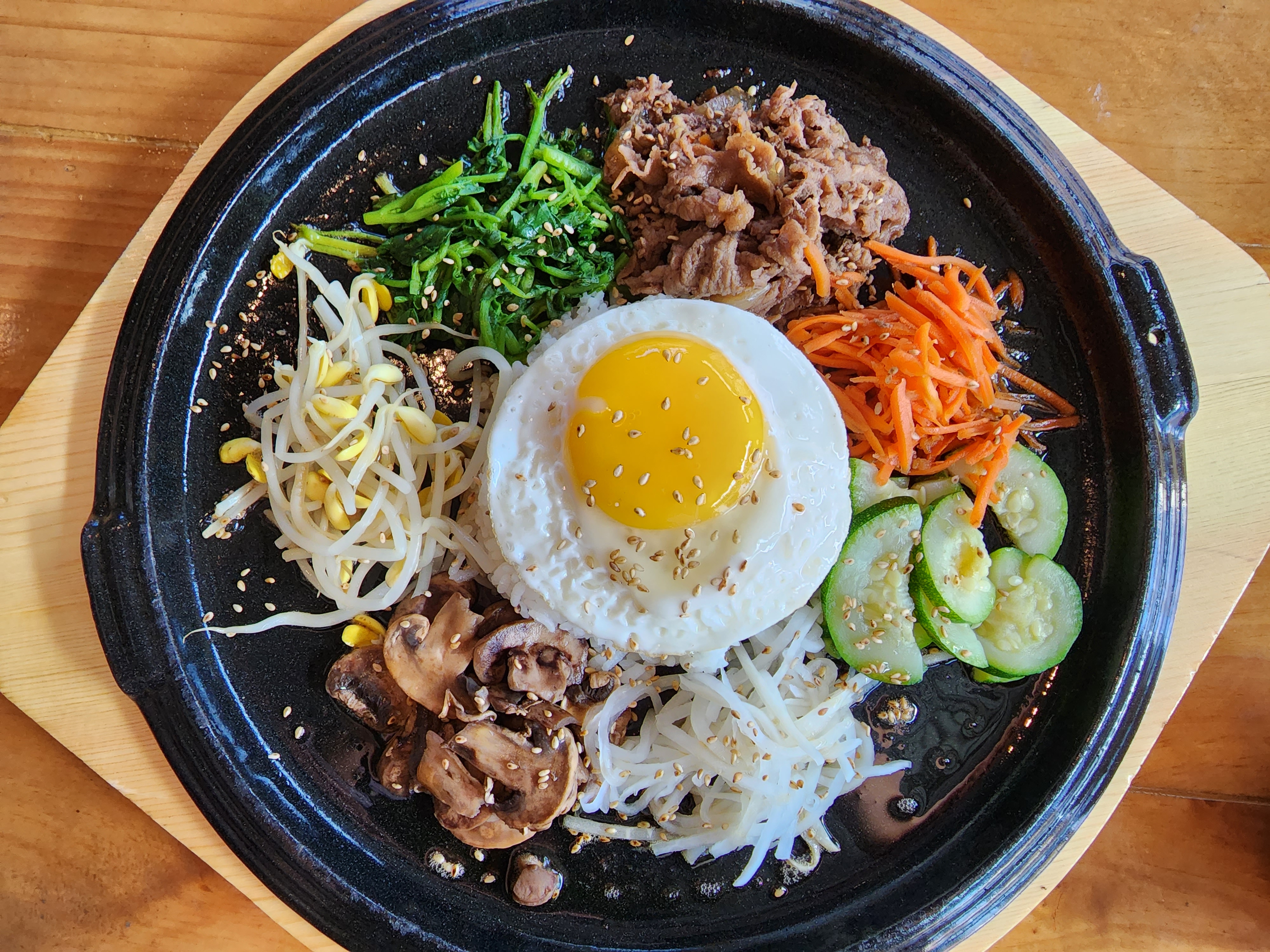 Dolsot Spicy Gochujang Chicken Bibimbap (Korean Stone Pot Rice Bowl) –  Frankly Awesome Food