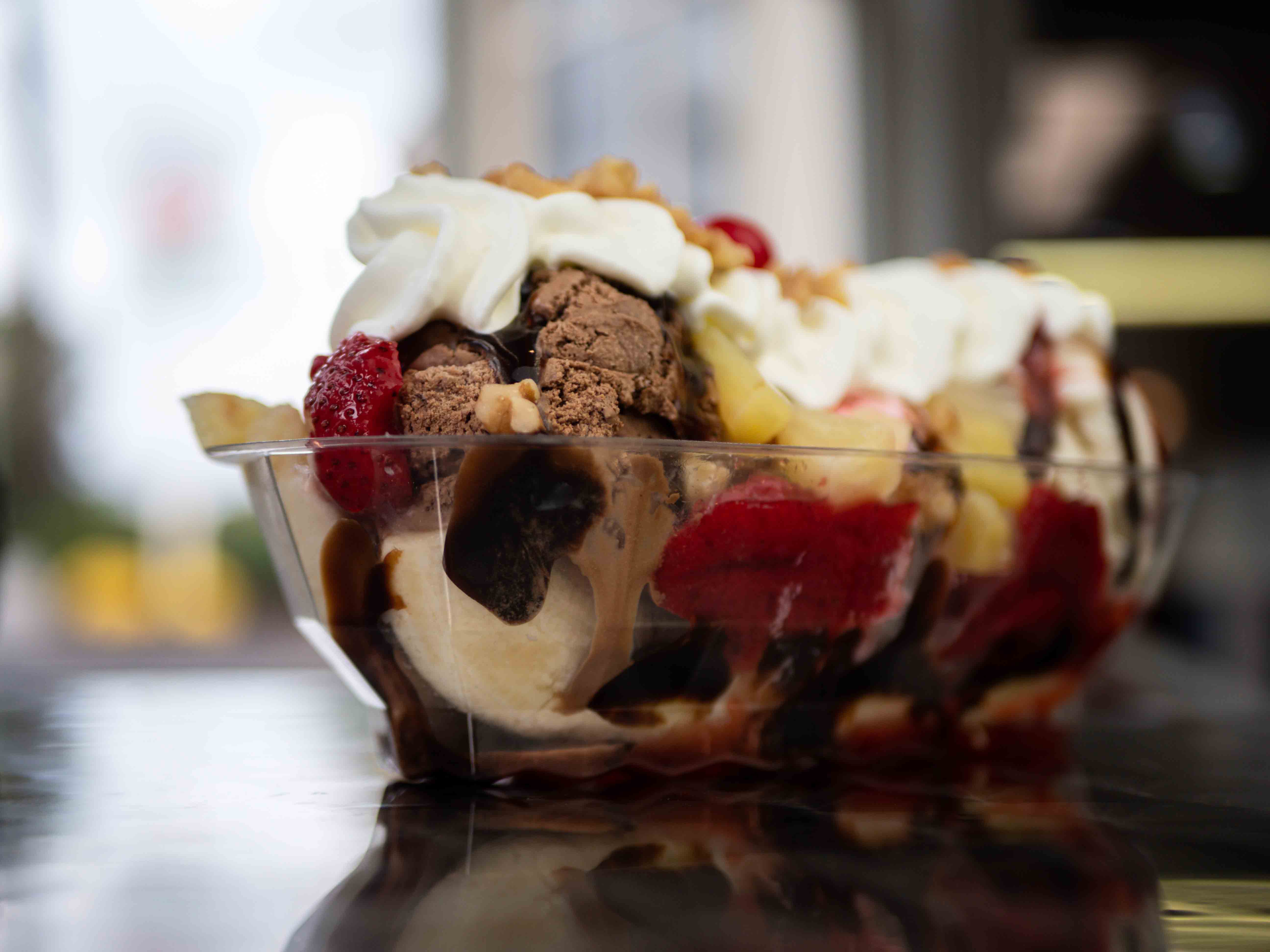 The Succulent Bite - ICE CREAM BUCKET 😍, 12 scoops of home made ice cream  (vanilla, chocolate, cookies & cream, Nutella, coffee and strawberry)  topped with chocolate, caramel and sprinkles 🤤, @diplomatbeachresort