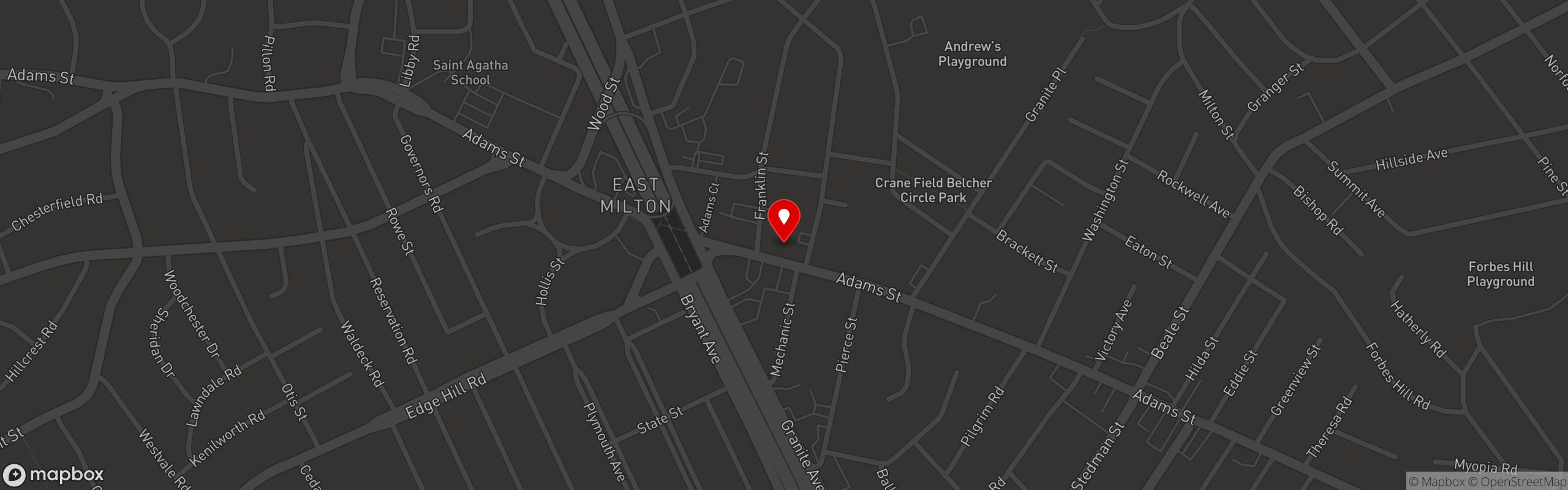 Street map pinning Novara in Novara Restaurant