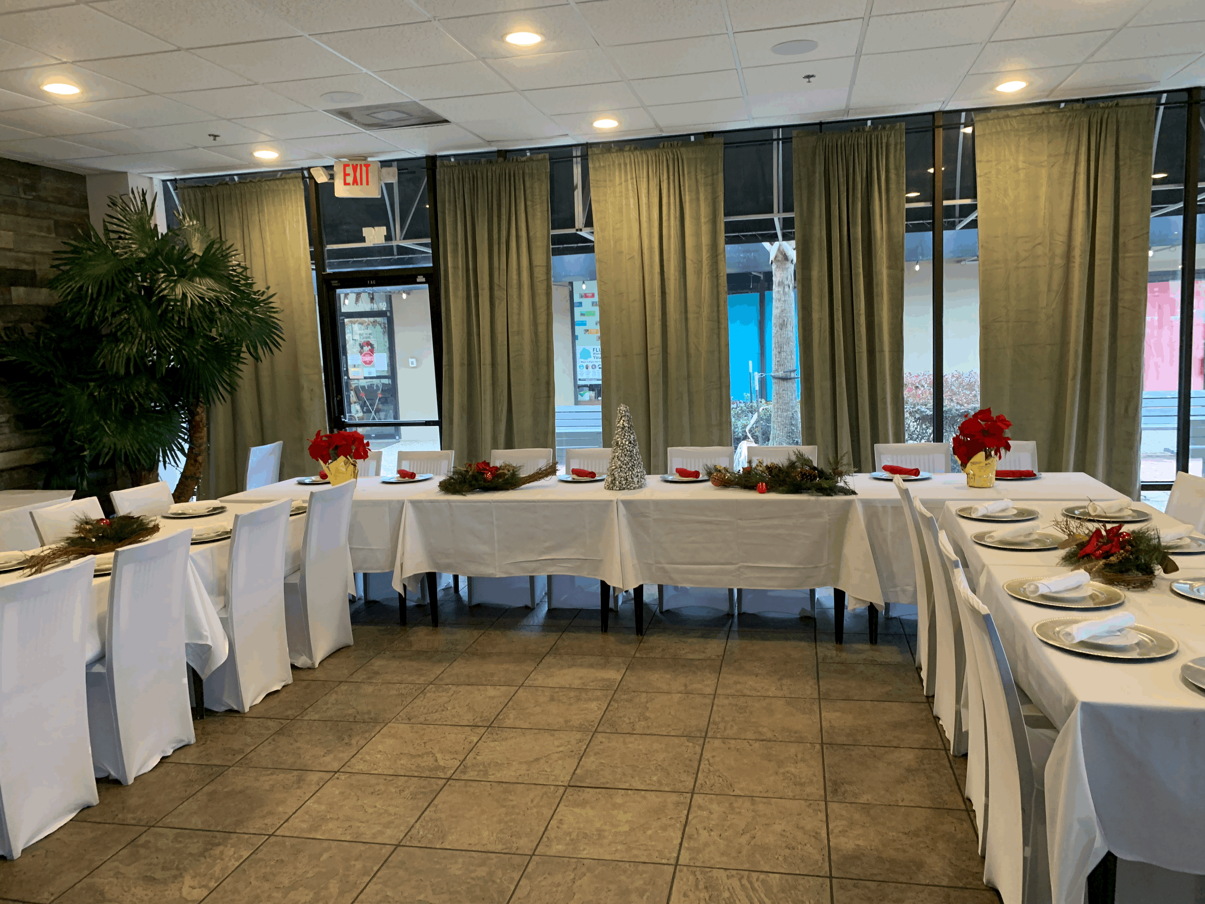 Decorated events room