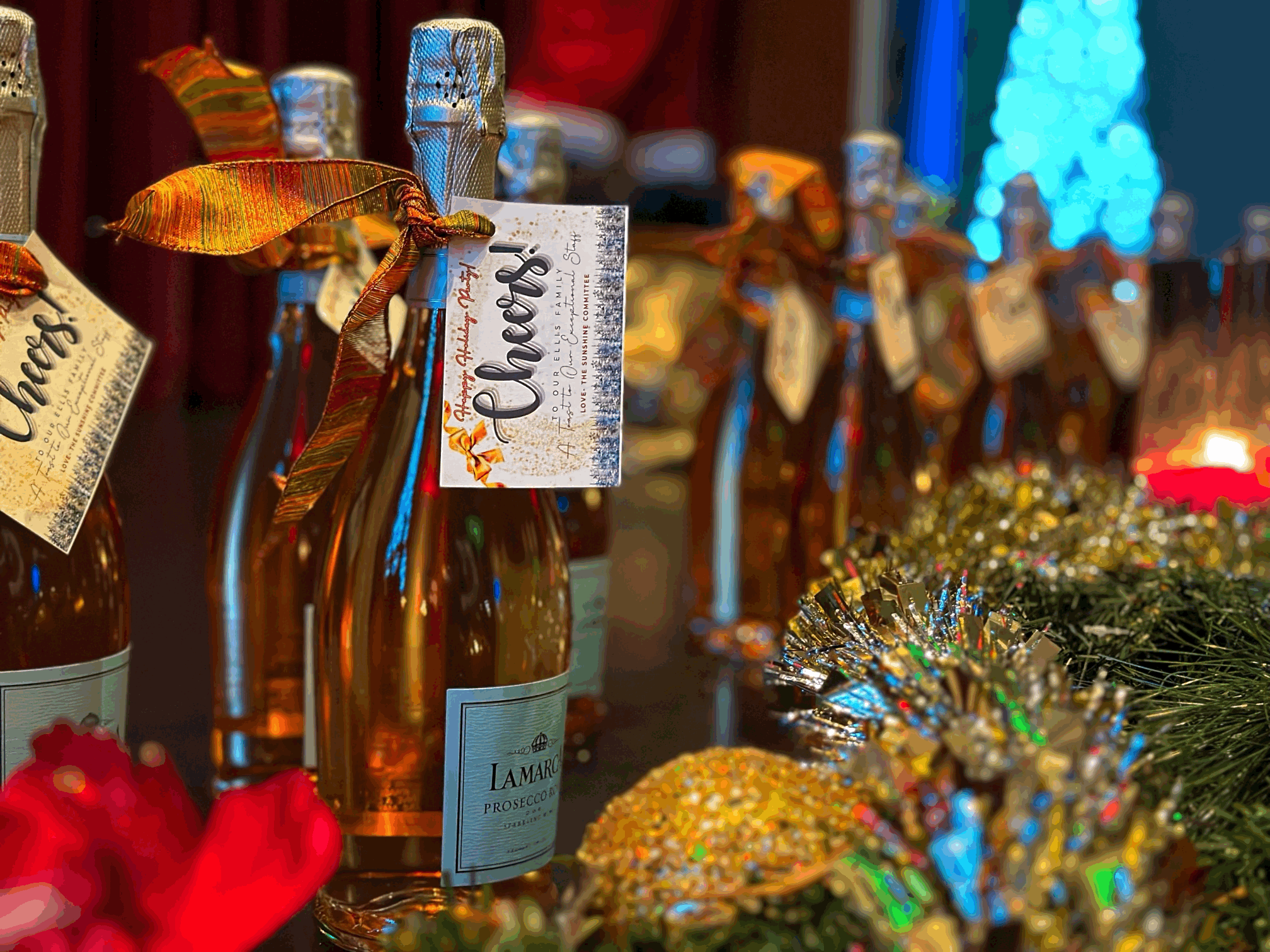 Holiday party giveaways