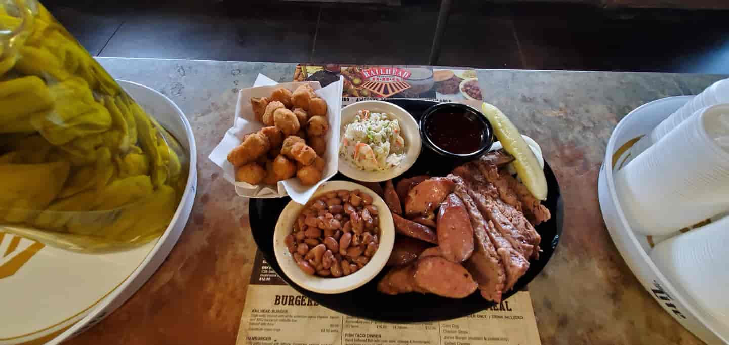 Main Menu Railhead Smokehouse BBQ Barbecue Restaurant in Willow