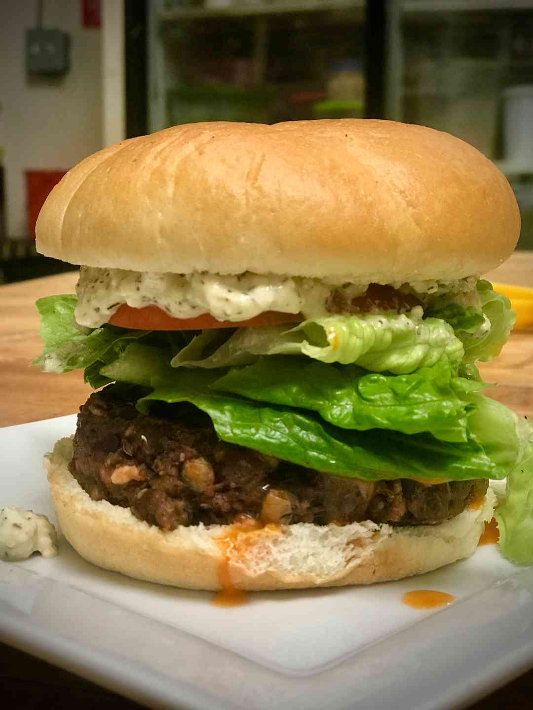 Buffalo Blue Cheeze Burger