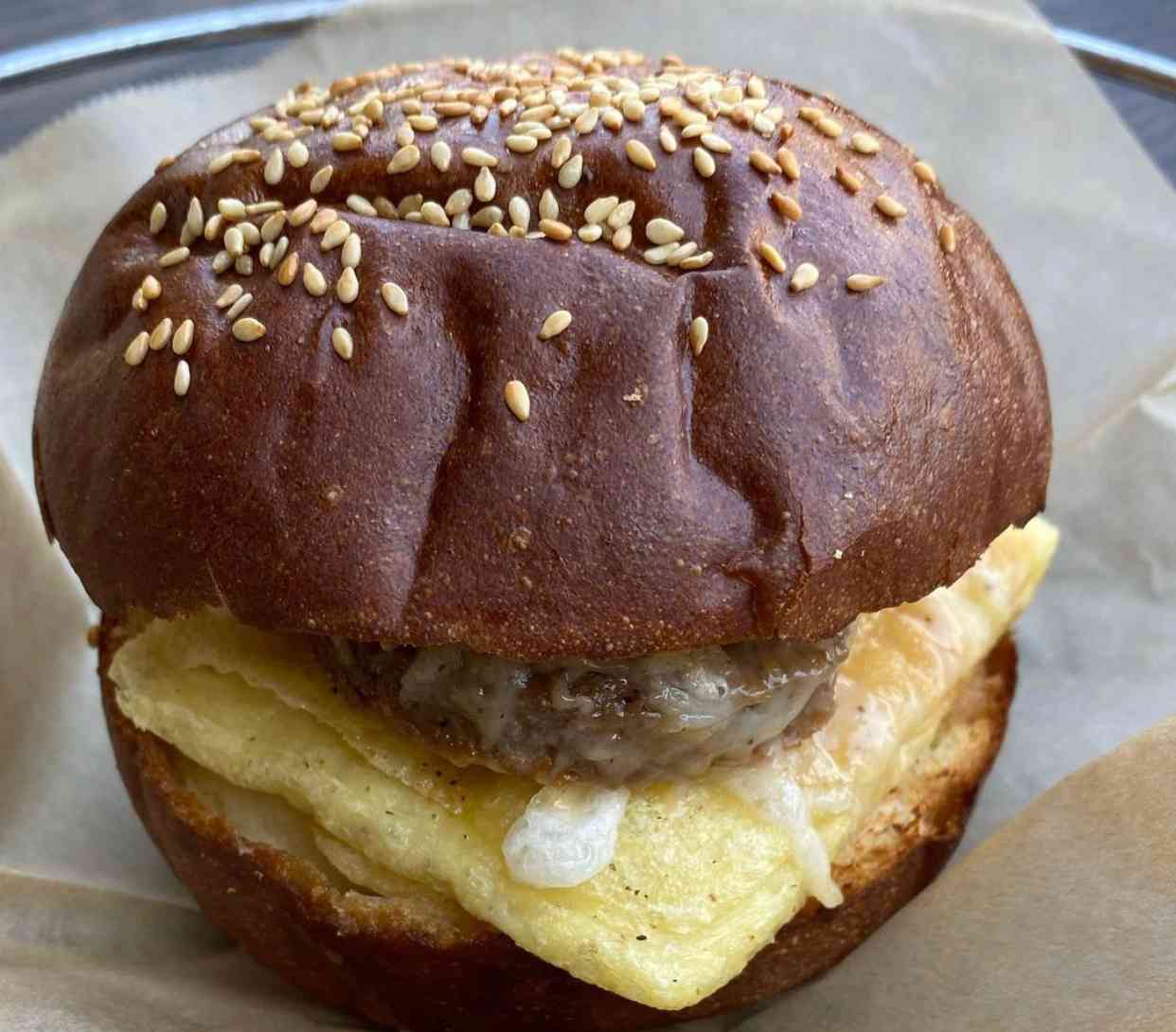 Brioche Breakfast Sandwhich