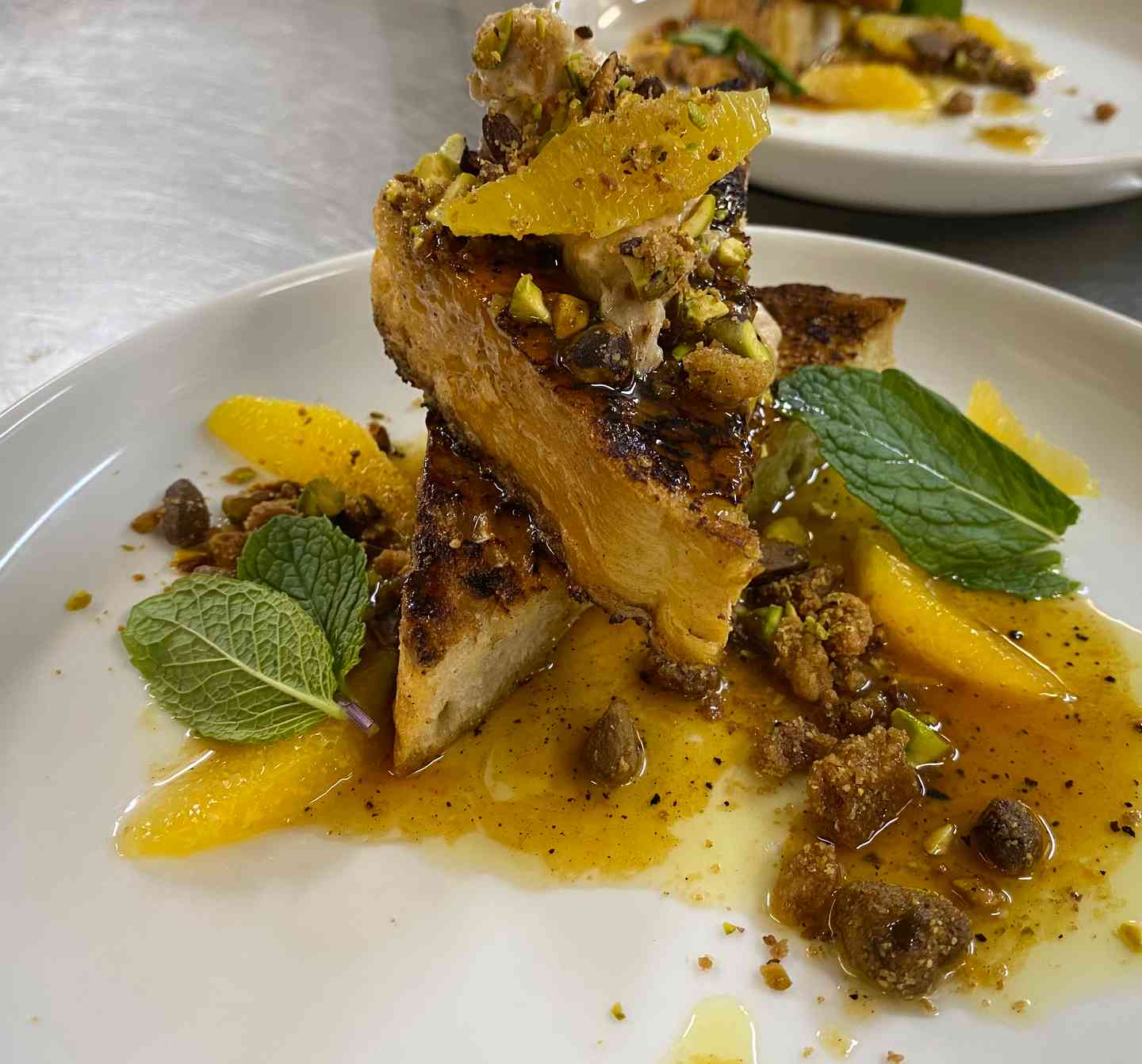 Pistachio French Toast