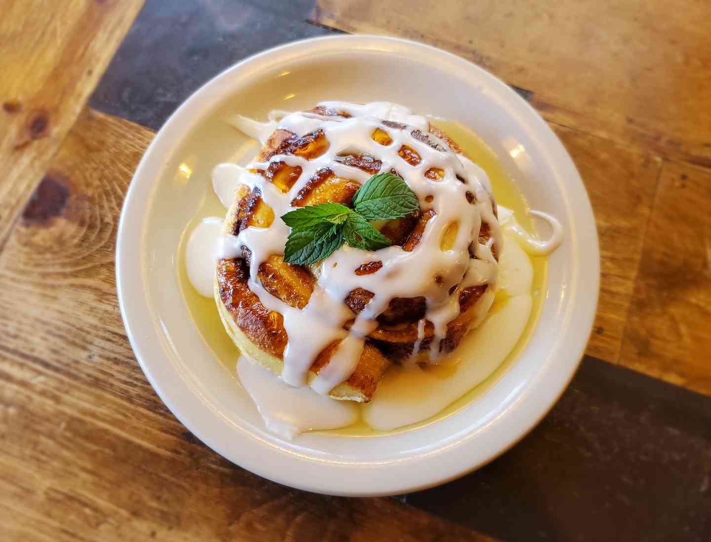 Texas Sized Cinnamon Roll
