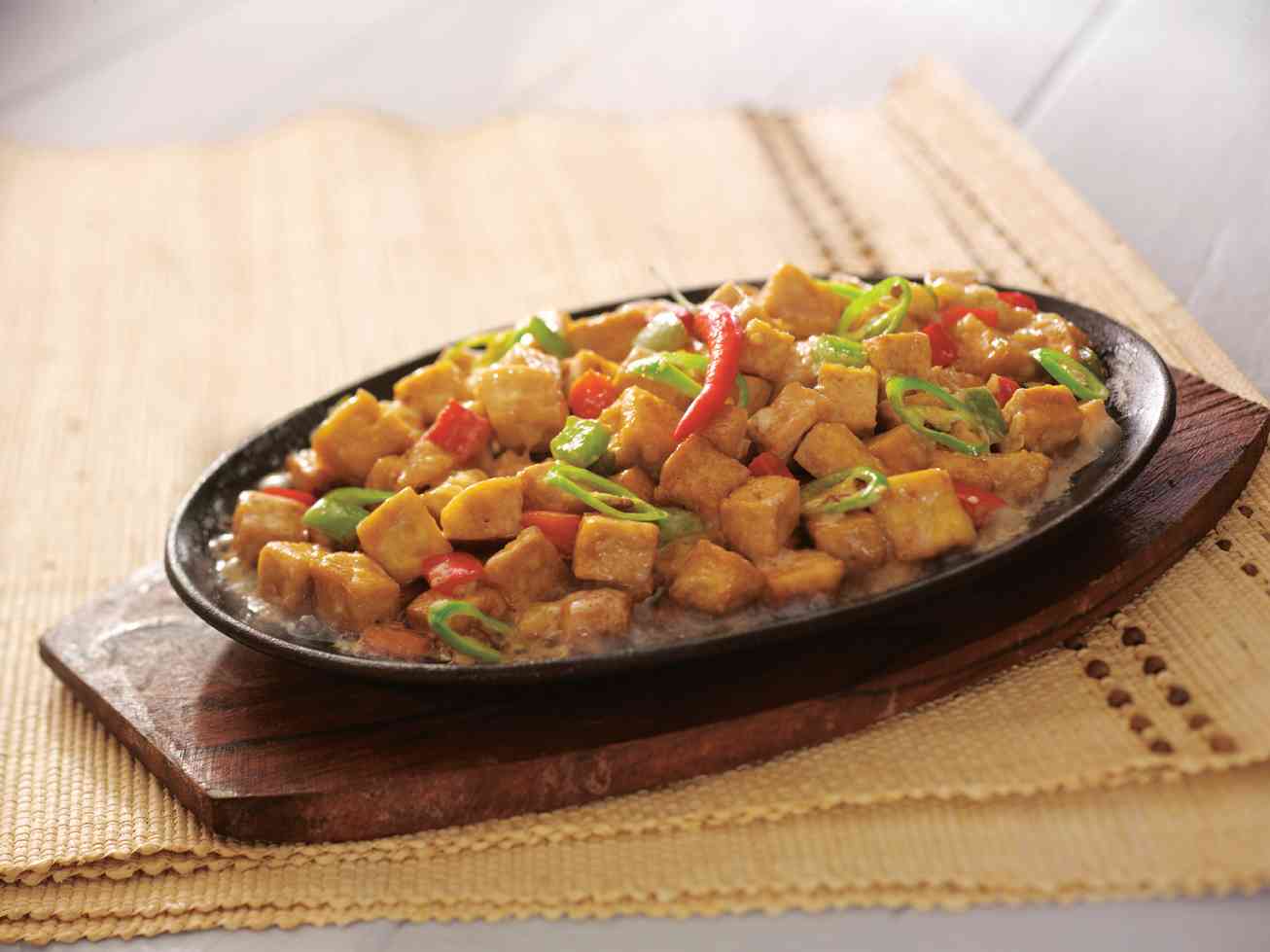 Sizzling Tofu