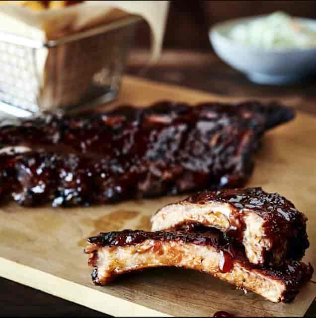Dr Pepper Ribs (half rack)