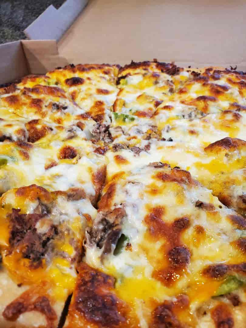 Cheese Steak Pizza
