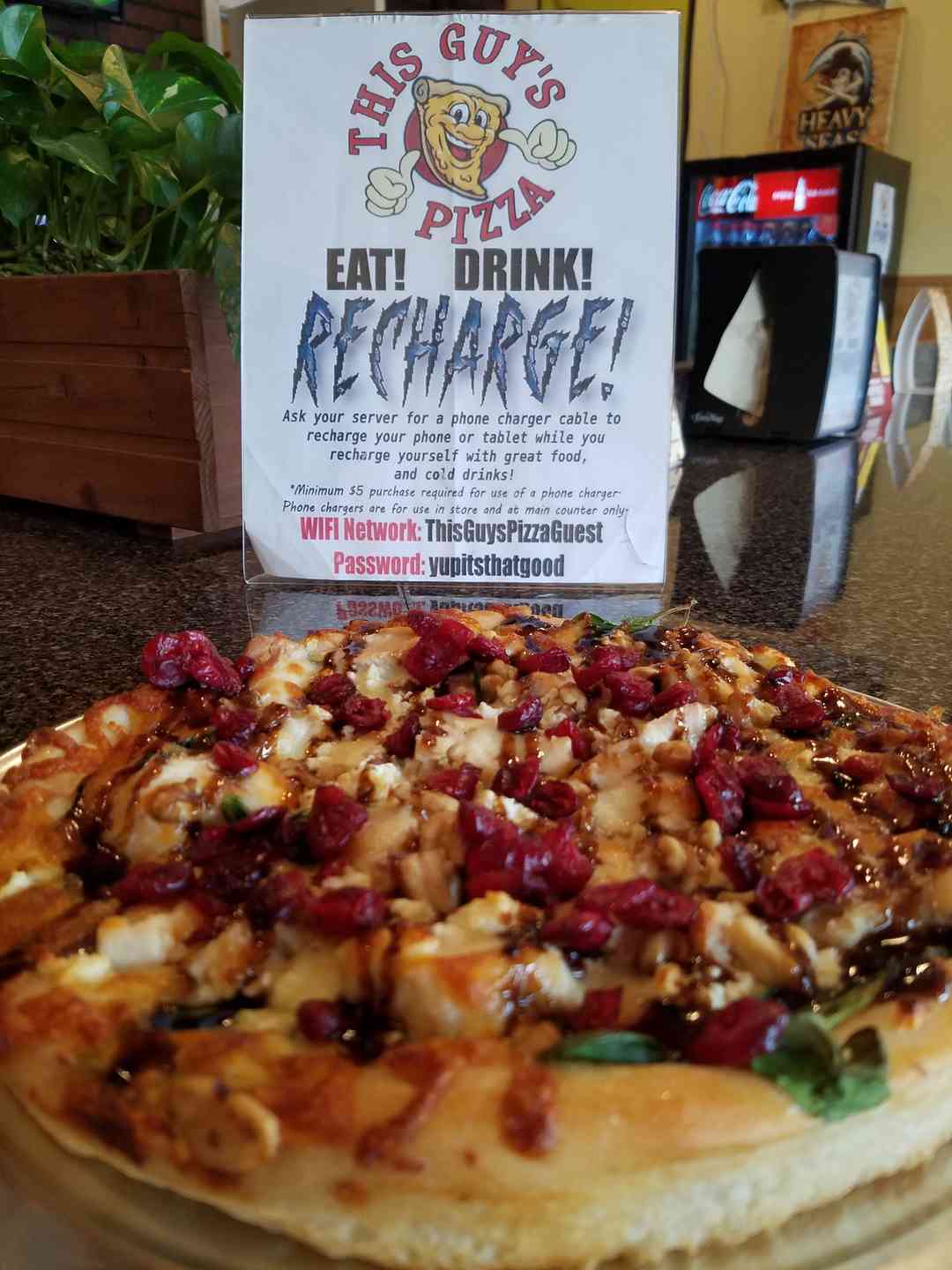 The Cranberry Walnut Pizza