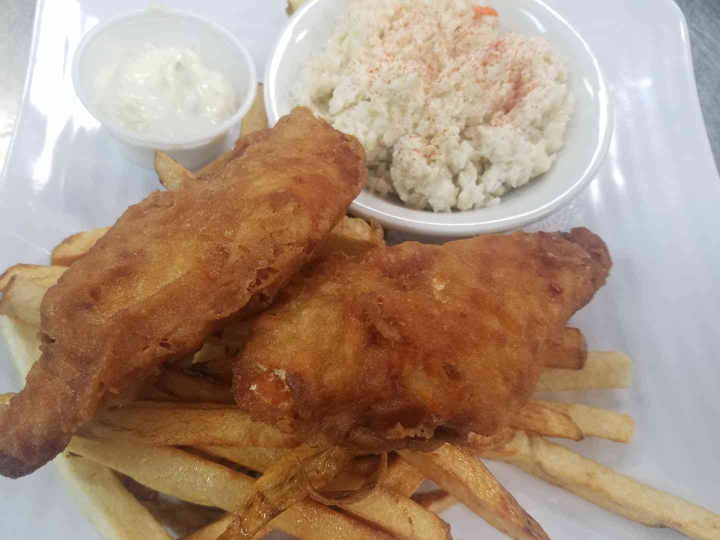 English Style Fish N Chips