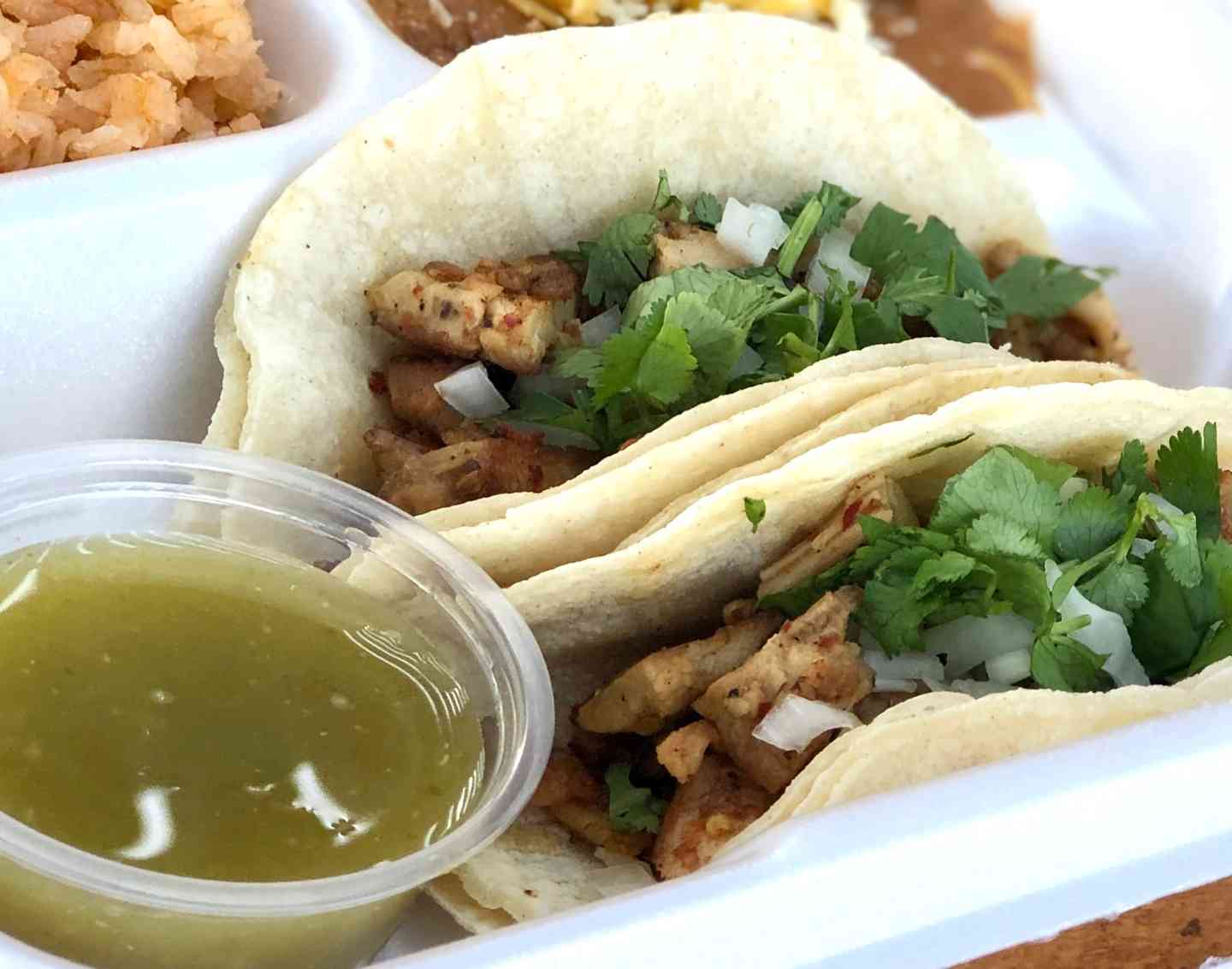Hot & Spicy Grilled Chicken Taco