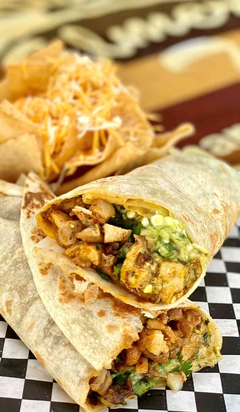 Hot & Spicy Grilled Chicken Burro