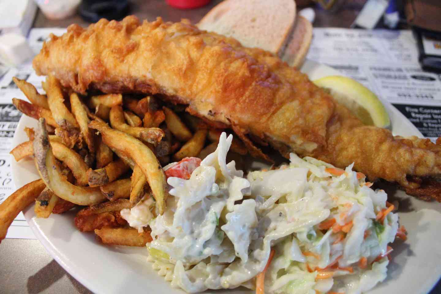 Beer-Battered Haddock