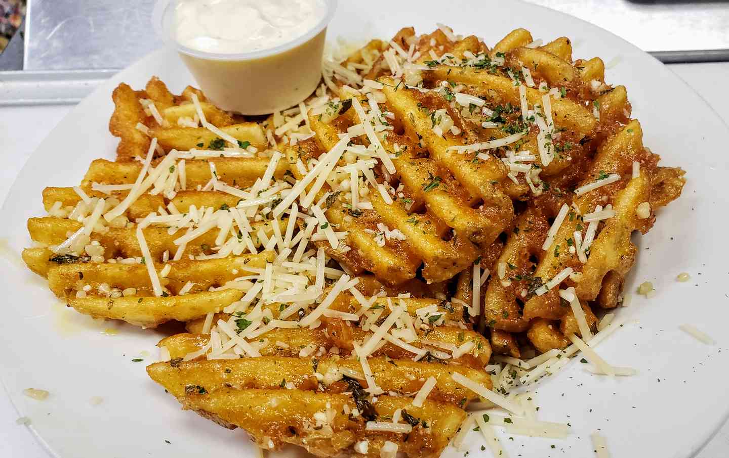 Garlic Parm Fries