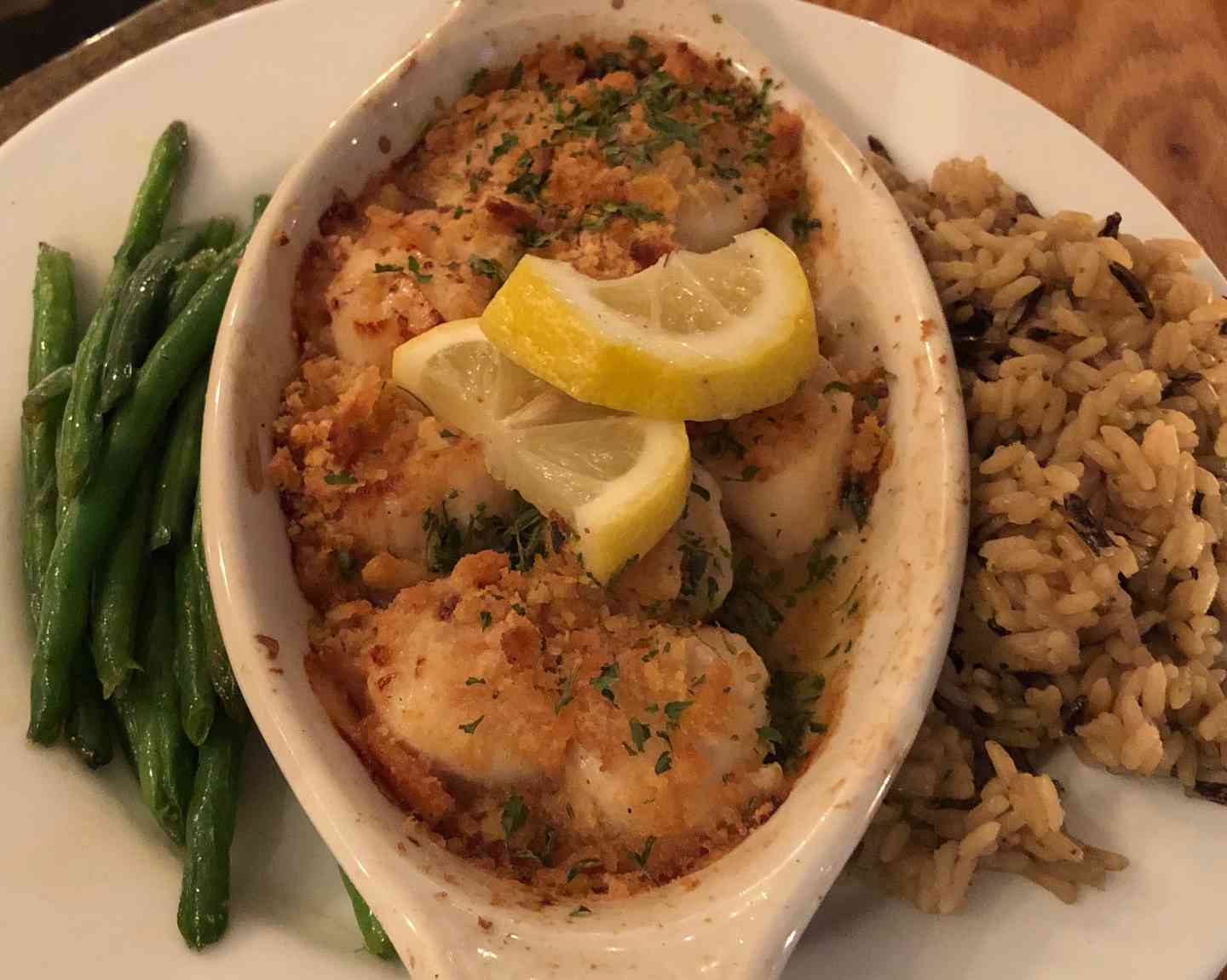 Baked Scallops