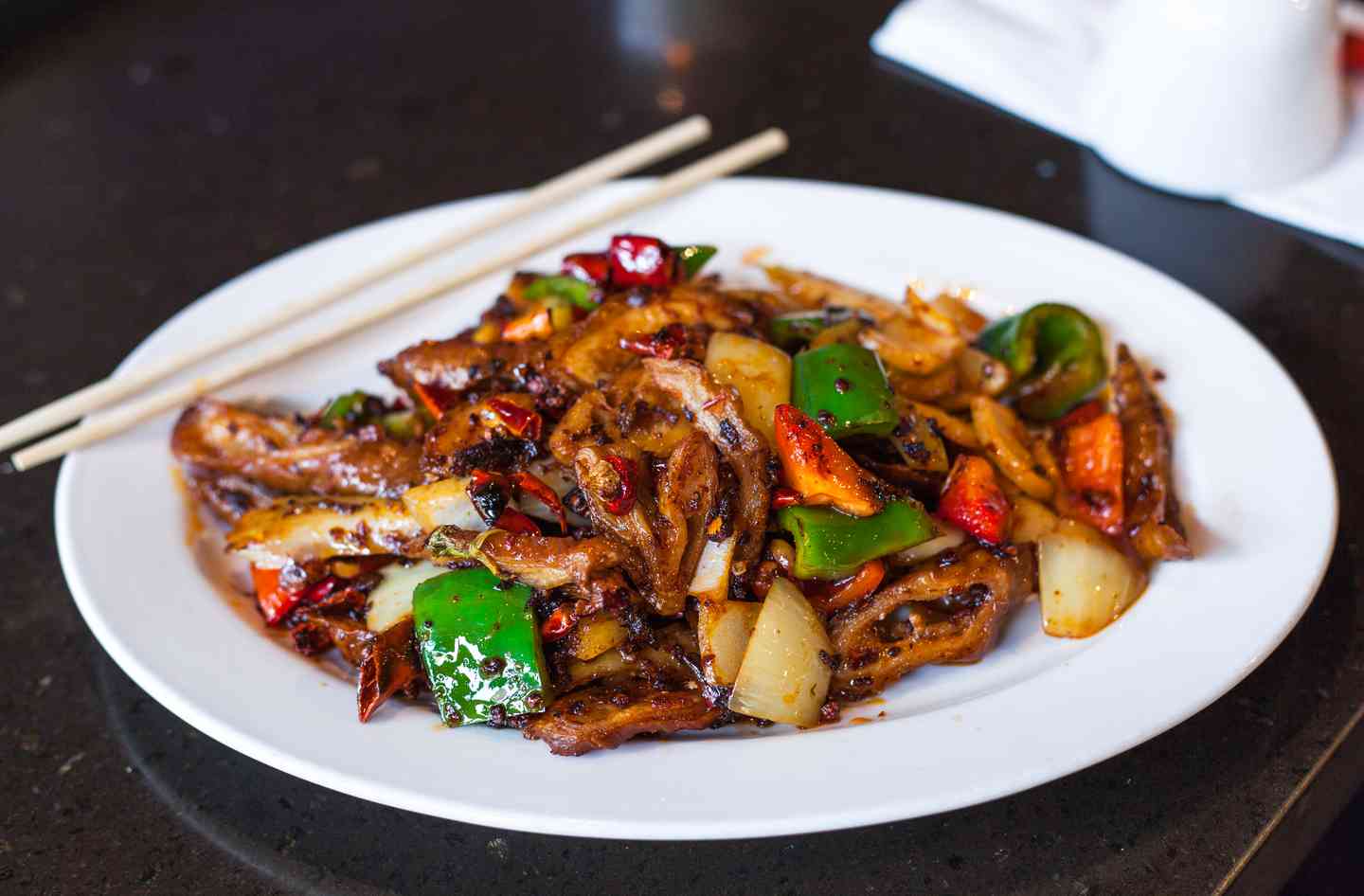 pork intestines