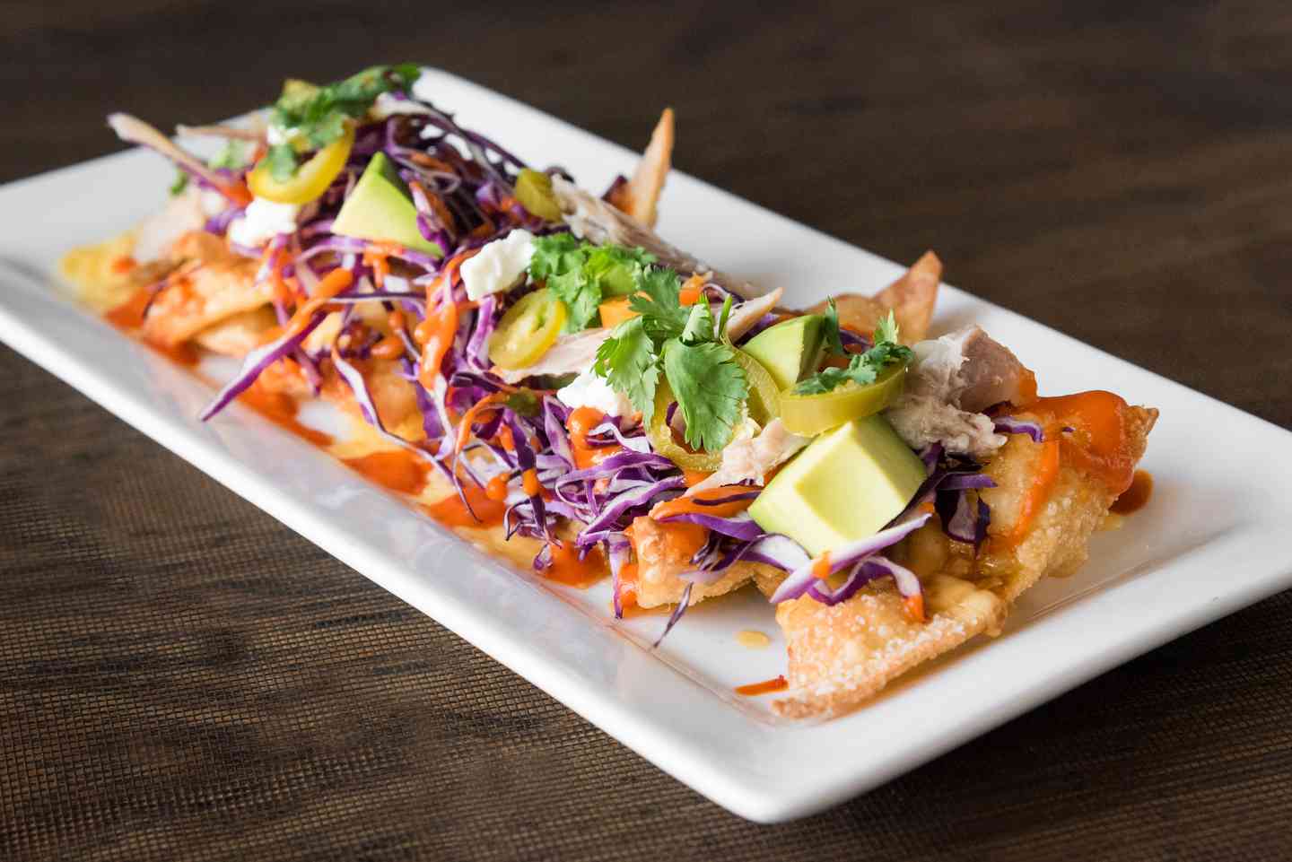 duck nachos