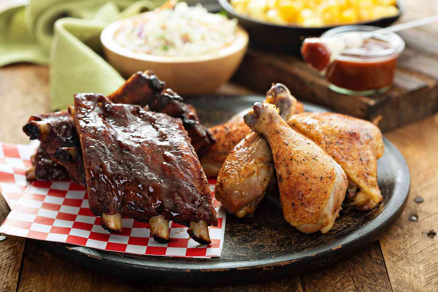 4 LB. Rib / Chicken Combo