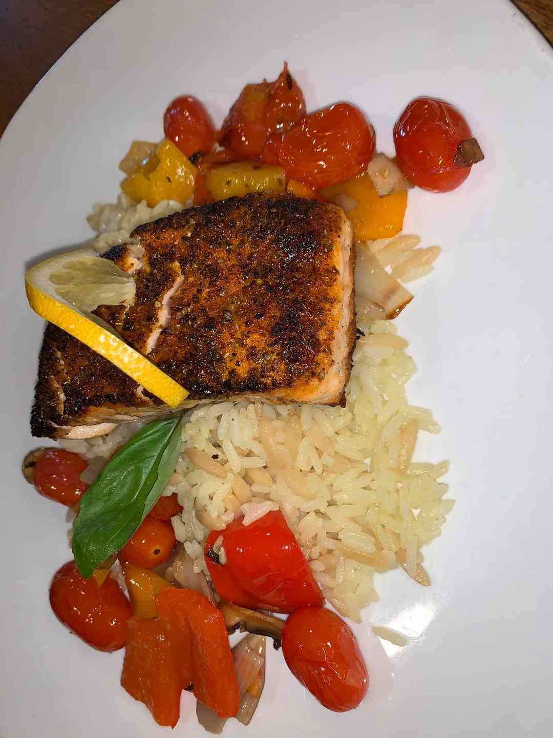 Grilled Atlantic Salmon
