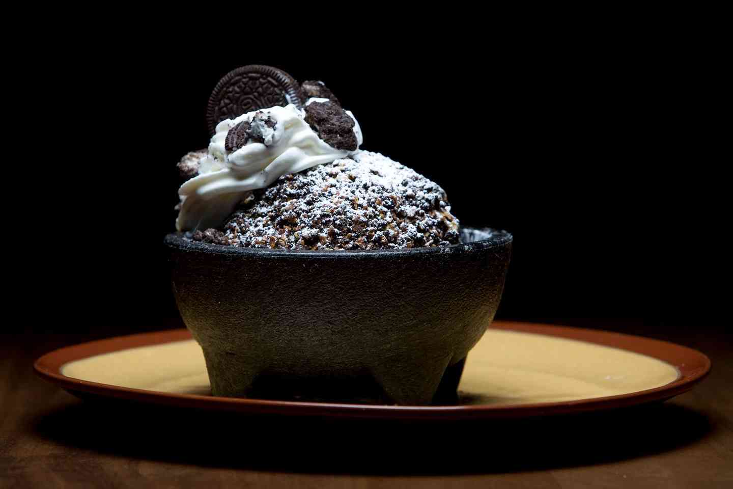 Oreo Fried Ice Cream Dessert Tomatillos Southwest Grill and Tequila