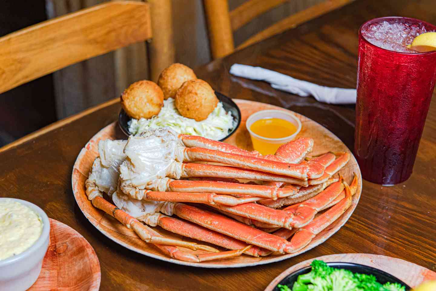 Steamed Crab Legs