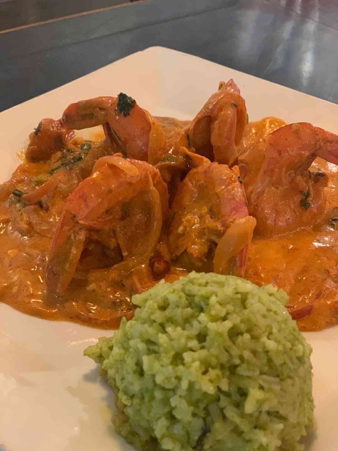 Camarones Al Chipotle
