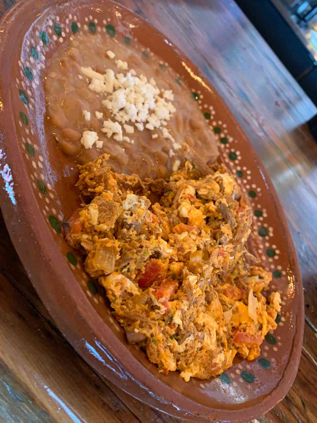 Huevos con chorizo