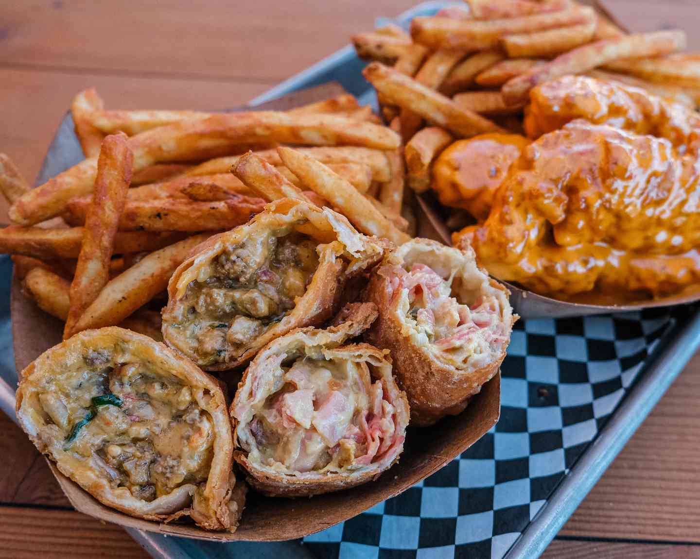 Empanadas + Bang Bang Tenders