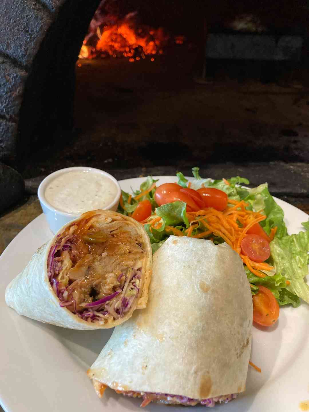 Pulled Pork Wrap